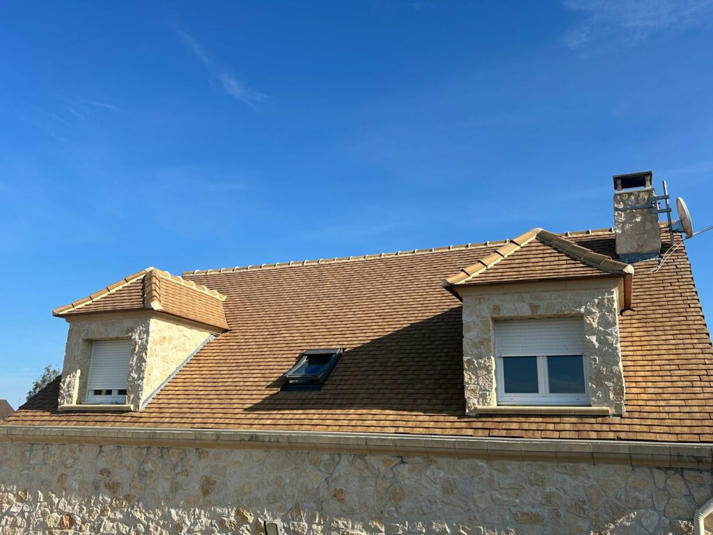 Roof maintenance work